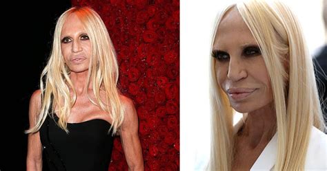 versace donna outlet|donatella versace without make up.